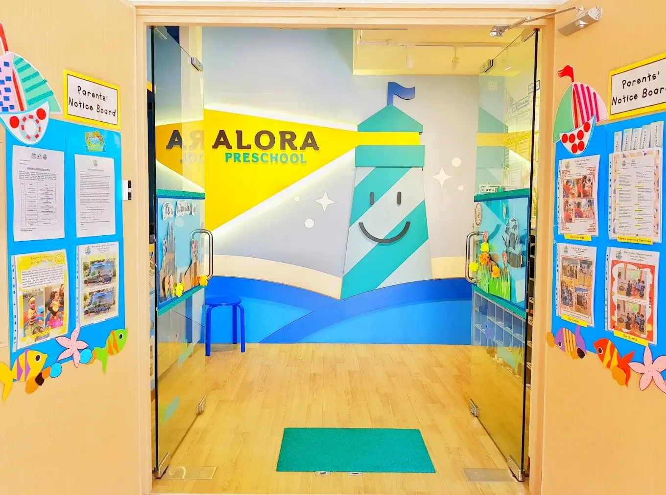 Entrance of KidsCampus Alora Preschool Redhill